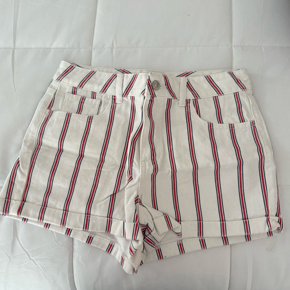 Striped Women's Shorts